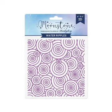 Water Ripples Moonstone Embossing Folder