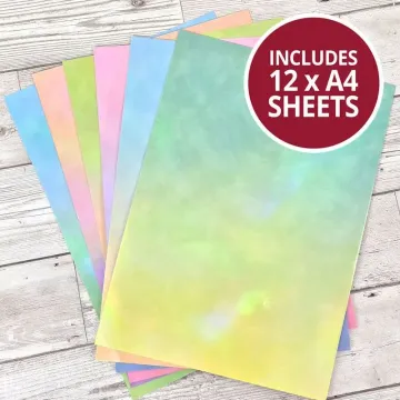 Rainbow Finish Adorable Scorable - Pastel Ombre, 12 sheets