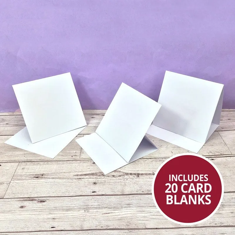 Easy Easels Luxury Shaped Cards, 20 cards & 20 envelopes