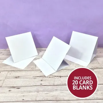 Easy Easels Luxury Shaped Cards, 20 cards & 20 envelopes
