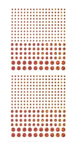 Pink Jewel Dazzles™ Stickers