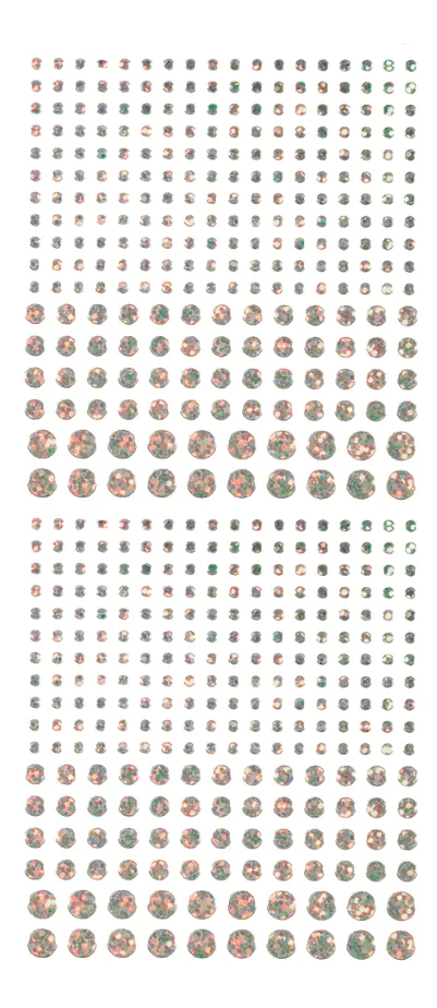 Silver Jewel Dazzles™ Stickers