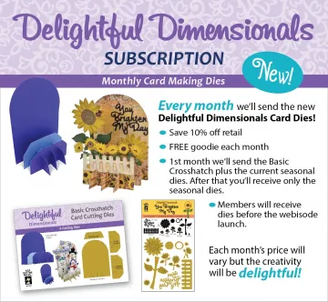 Delightful Dimensionals Subscription - October