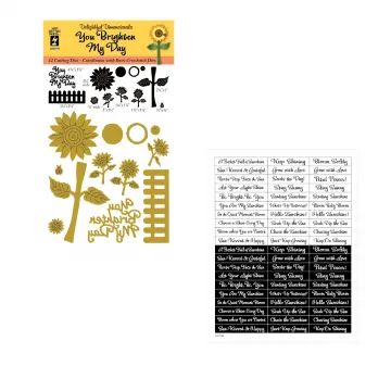 You Brighten My Day Dies by Delightful Dimensionals Money Saver