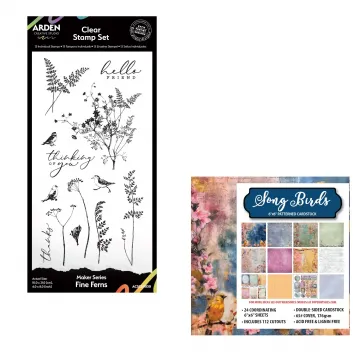 Fine Ferns Stamp by Arden Creative Money Saver