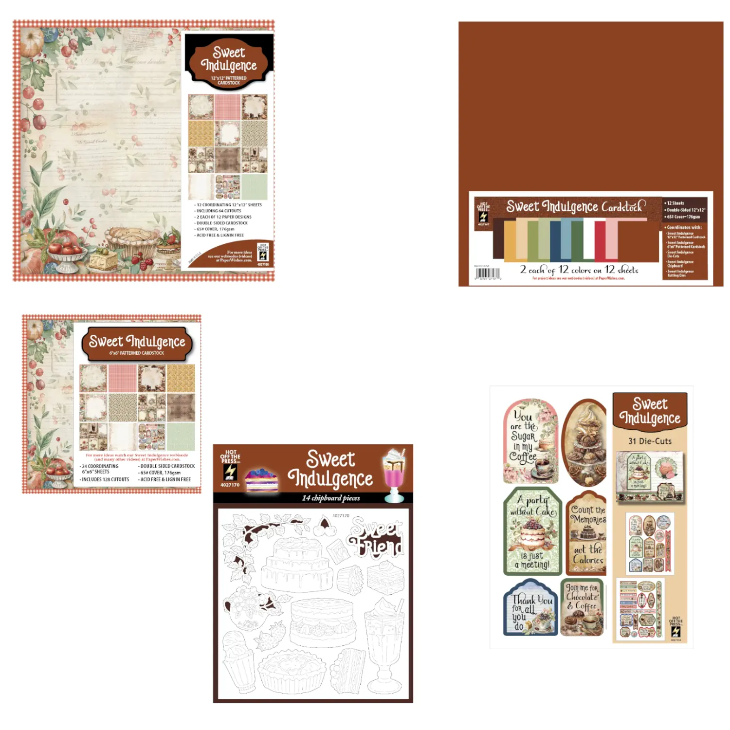Sweet Indulgence Collection by Hot Off The Press Money Saver