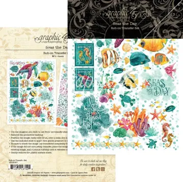 Seas the Day Rub-Ons, 2 sheets