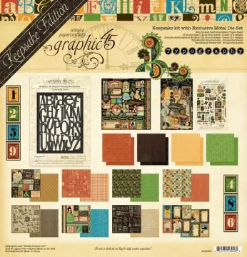 Typography Keepsake Kit with Die Set