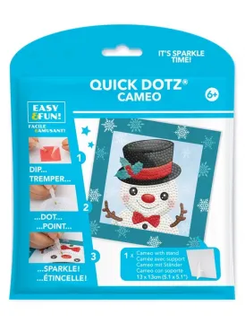 Snowman Diamond Dotz