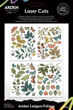 Amber Ledgers Foliage Laser Cuts, 85 images