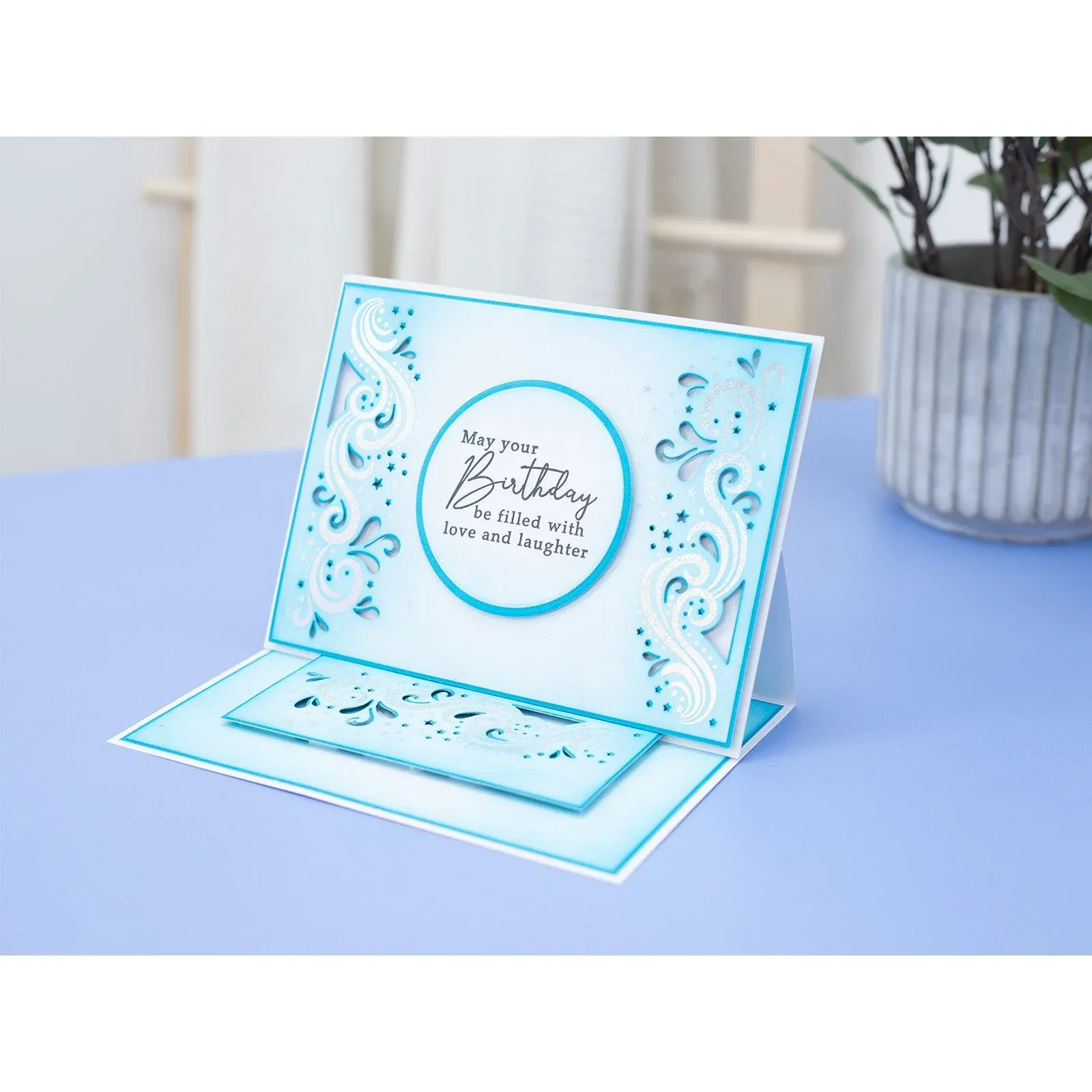 Stars & Swirls Metal Die & Foil Rub-Ons