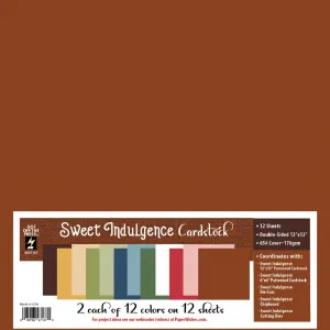 Sweet Indulgence 12x12 Solid Cardstock