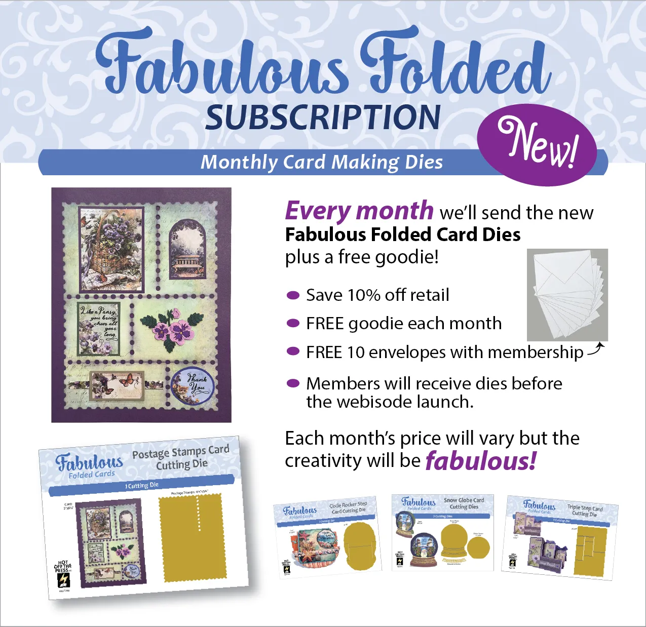 Fabulous Folded Subscription