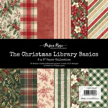 Christmas Library 6x6 Papers