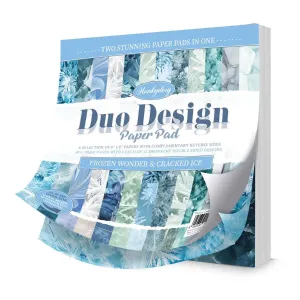 Frozen Wonder & Cracked Ice Duo Design Paper Pad, 48 sheets