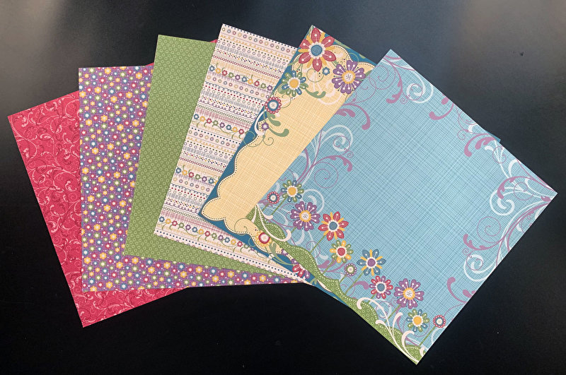 Floral Frenzy 12x12 Papers