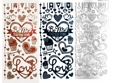 Be My Sweetie Dazzlesâ¢ Stickers