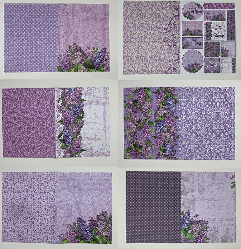 Lilacs in Bloom 8.5x11 Paper Pack
