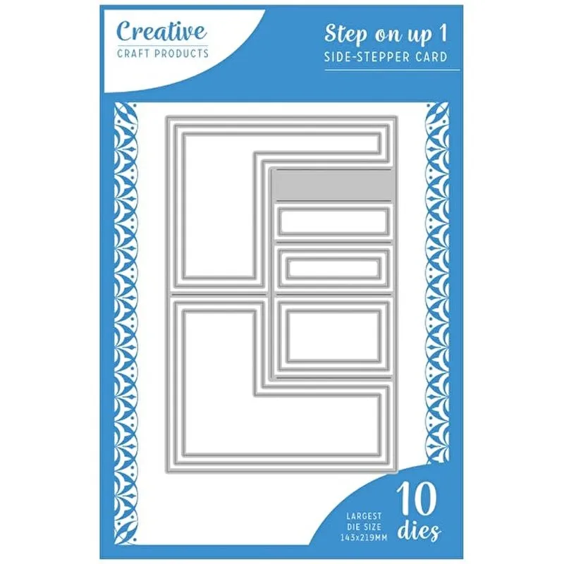 Side Stepper Card Creative Die Set Step on Up 1