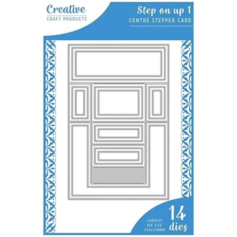 Centre Stepper card Creative Die Set Step on Up 1