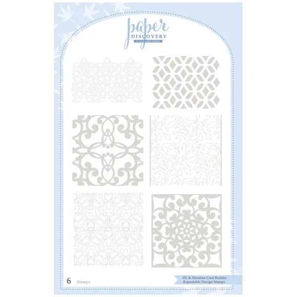 Cardbuilder Repeatable Designs Paper Discovery A5 Stamp Set