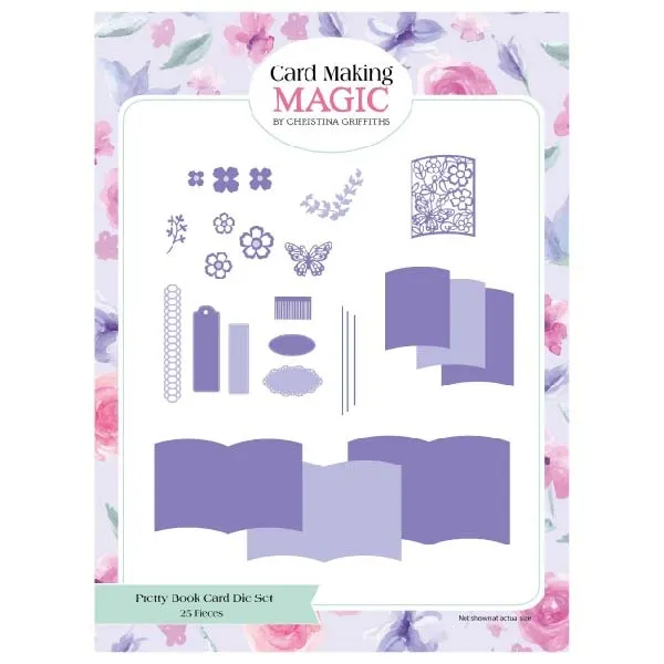 Pretty Book Card Die Set by Card Making Magic