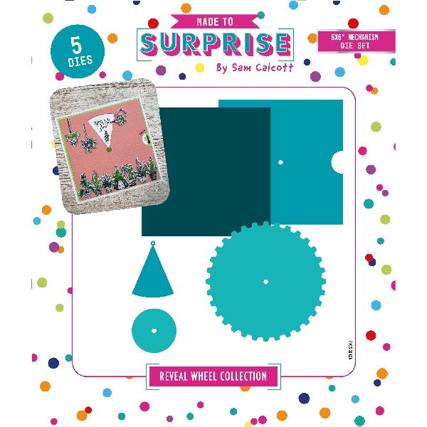 6 x 6 Mechanism Die Set Reveal Wheel Collection by Made to Surprise