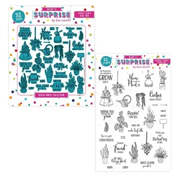 Perfect Plants A5 Die/Stamp Combo Reveal Wheel by Made to Surprise
