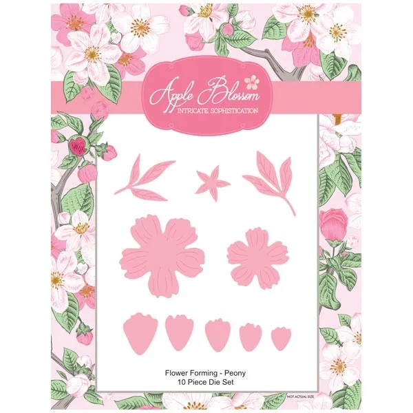 Peony Die Set Flower Forming by Apple Blossomï¿½