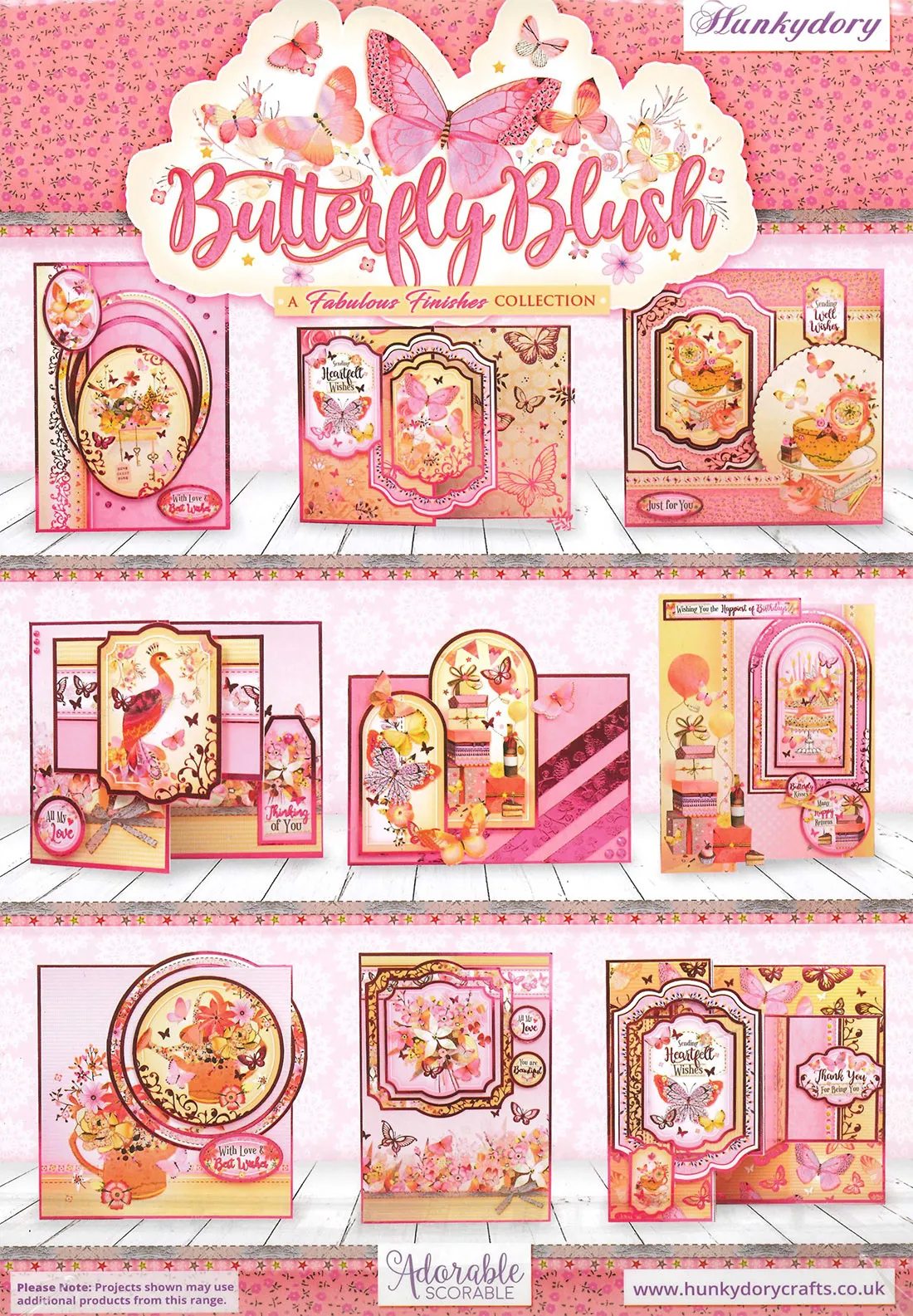 Butterfly Blush Luxury Topper Collection