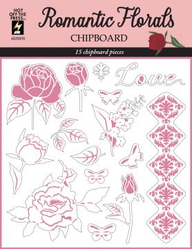 Romantic Florals Chipboard