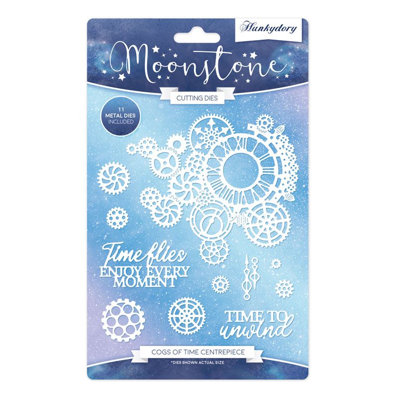 Cogs of Time Centrepiece Moonstone Dies