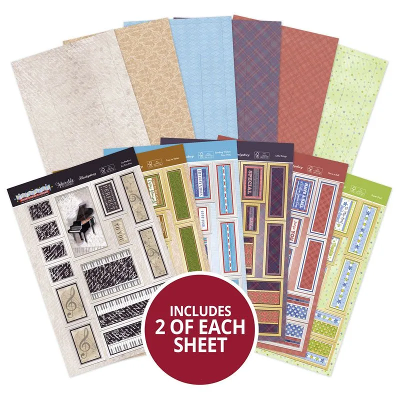 Concertina Shutter Cards For Him