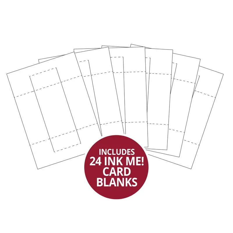 Ink Me! Concertina Shutter Cards