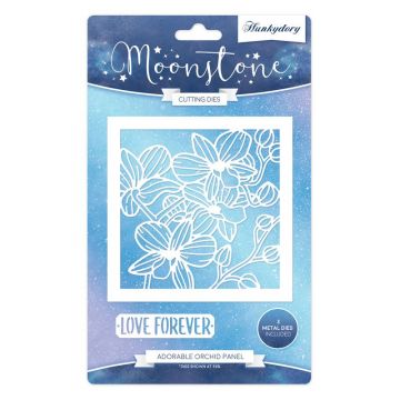 Adorable Orchid Panel Moonstone Dies