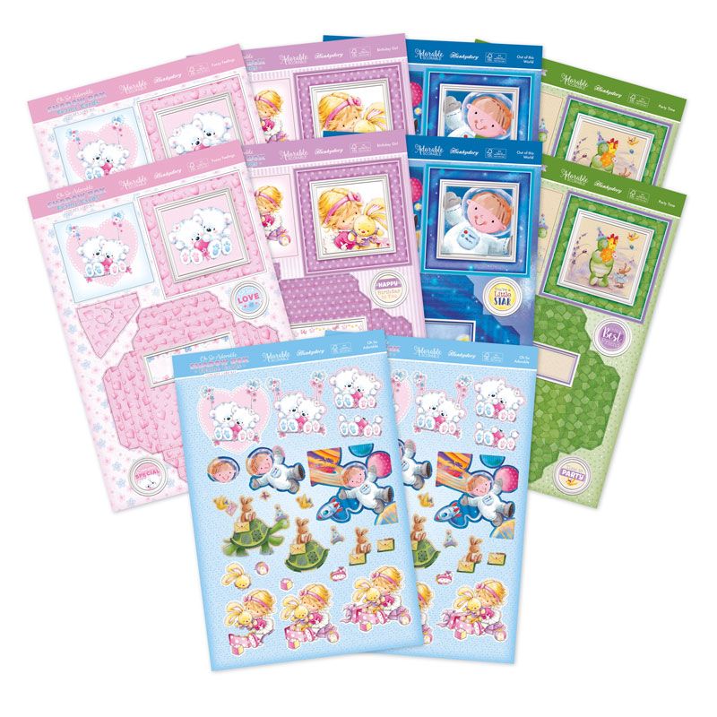 Oh So Adorable Shadow Box Frame Cards