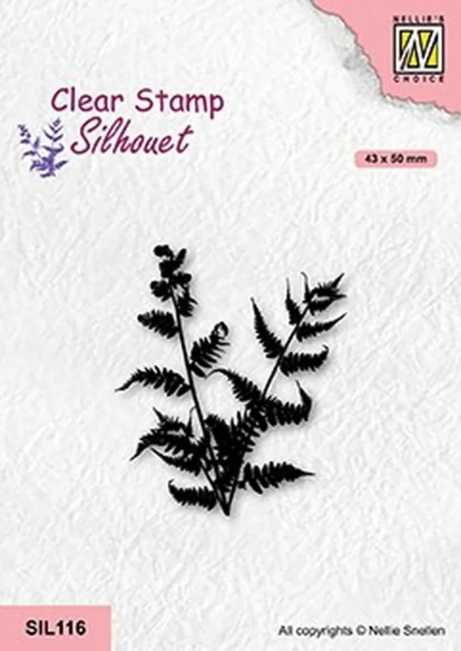 Fern Branch Clear Stamp