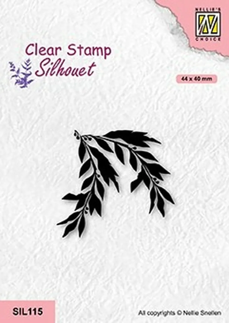 Willow Branch Clear Stamp