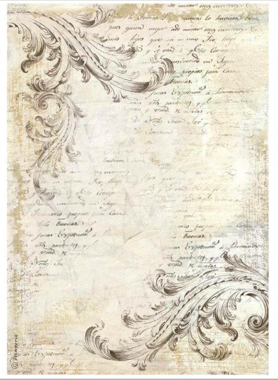 Alchemy Background A4 Rice paper