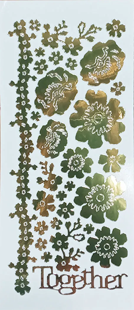 Floral Dazzlesâ¢ Stickers