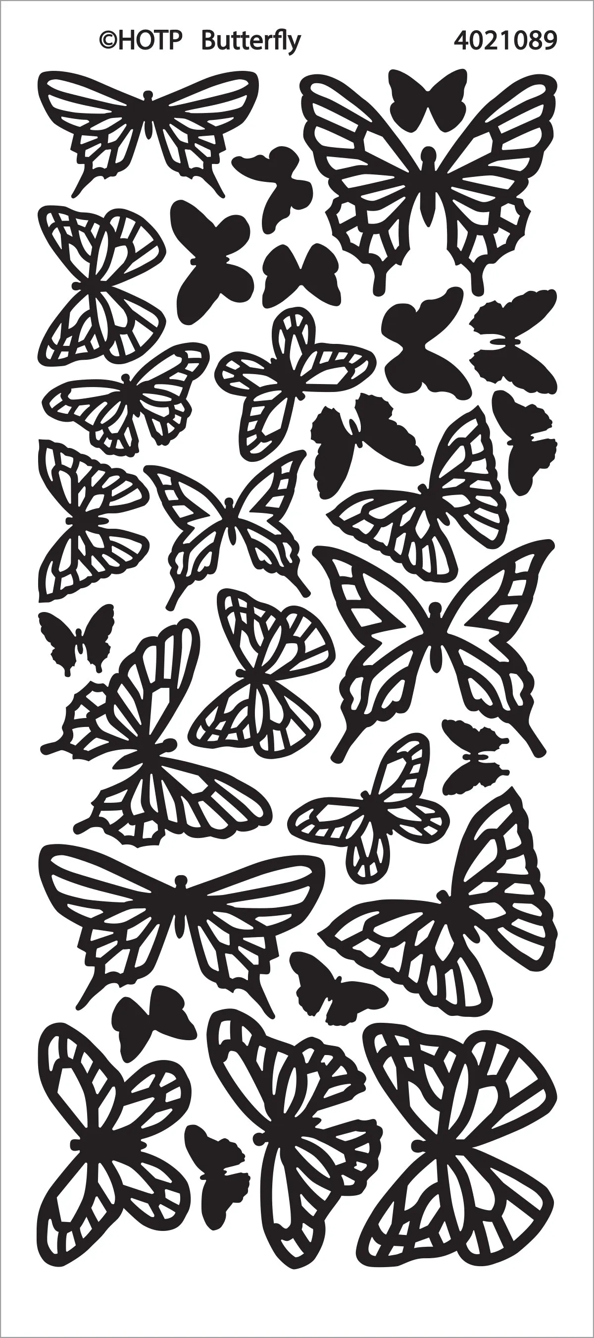 Butterfly Dazzles Stickers