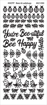 Bees & Ladybugs Dazzlesâ¢ Stickers