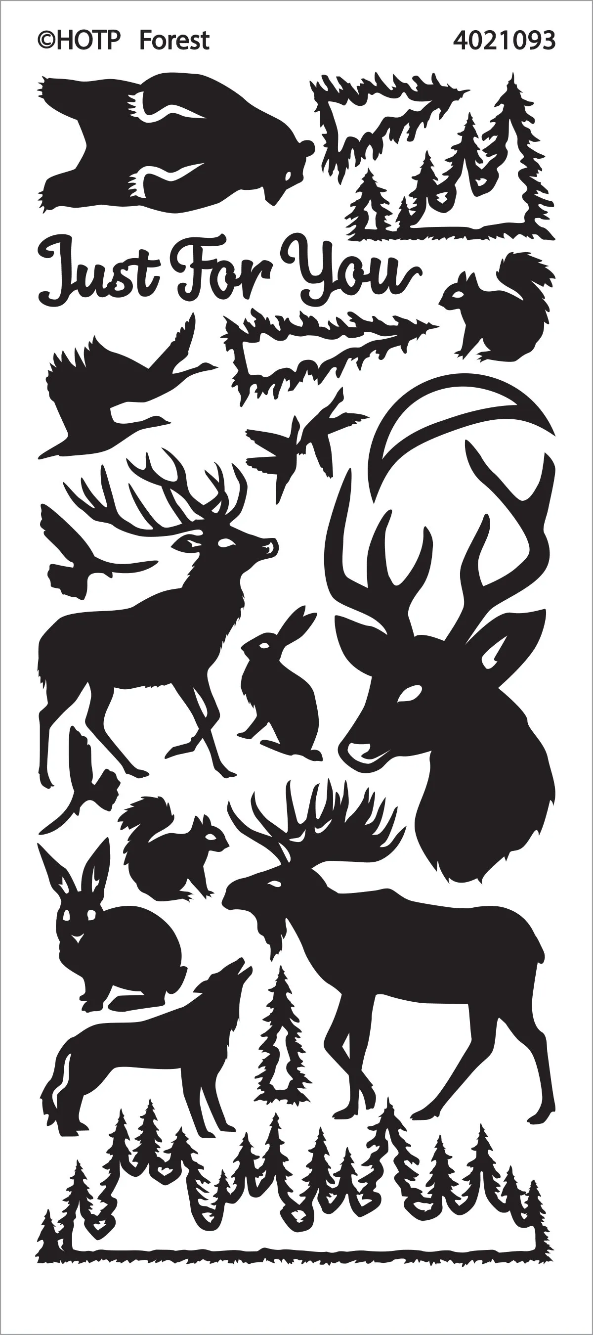 Forest Dazzles Stickers