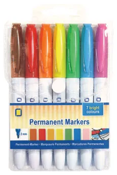 Permanent Markers, 7 pieces