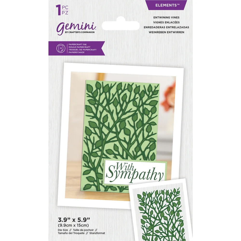 Entwining Vines Metal Die Elements