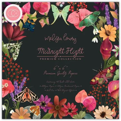 Midnight Flight 6x6 Papers