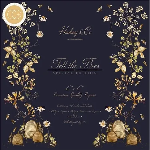 Tell the Bees 6x6 Papers
