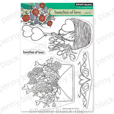 Bunches of Love Clear Stamps