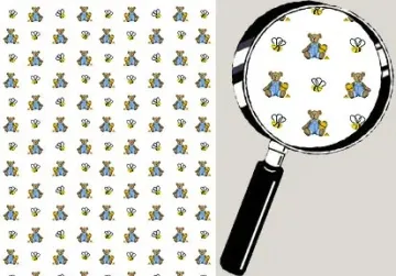 Bear & Bees 8.5x11 Paper, 25 Sheets