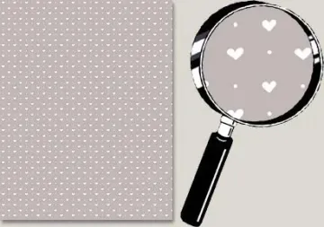 Sheet  Vellum Hearts and Dots